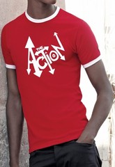 The Action Ringer T-shirt – Mod, 1960’s, Band, All Sizes/Colours
