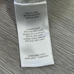 Onia Henley Shirt Mens XL Gray Linen Modal Lightweight Jersey Long Sleeve Tee