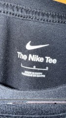 Nike Men’s Black There is No Finish Line Logo Cotton Crew Neck T-Shirt Size L