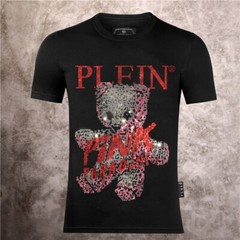 PHILIPP PLEIN TSHIRT PHILIP SKULL RHINESTONE SKULL T-SHIRT POLO SHIRT