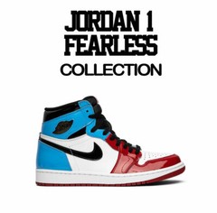Shirt To Match Jordan 1 Fearless UNC Chicago Retro 1 Shoes – Repeat Shirt