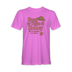 Hang Tight Honey Tee Lainey Wilson S-6XL Various Colors Fun Concert Tee