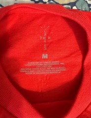 Travis Scott x McDonald’s Sesame Inv III T-Shirt Red