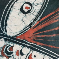 Vintage 90s Batik Bleach Dye Art Single Stitch All Over Print Shirt Size XL