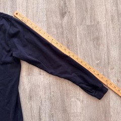 Amsoil Synthetics Mock Neck Long Sleeve Shirt Mens Small Navy Blue