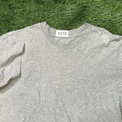 Human Made Shirt Large Nigo Bear Logo Plain Basic Grey Streetwear Tee