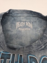 Death Row Records Rap T Shirt Sz Medium Blue Tie Dye Hip Hop Tee.#48062