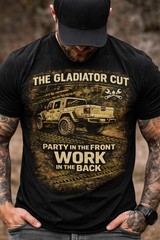 Black Light weight Crew Neck Short Sleeve T-Shirt M Gladiator Cut