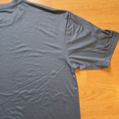 Quiksilver Surf Tee Shirt Mens Large Short Sleeve Loose Fit Rash Guard Blue L