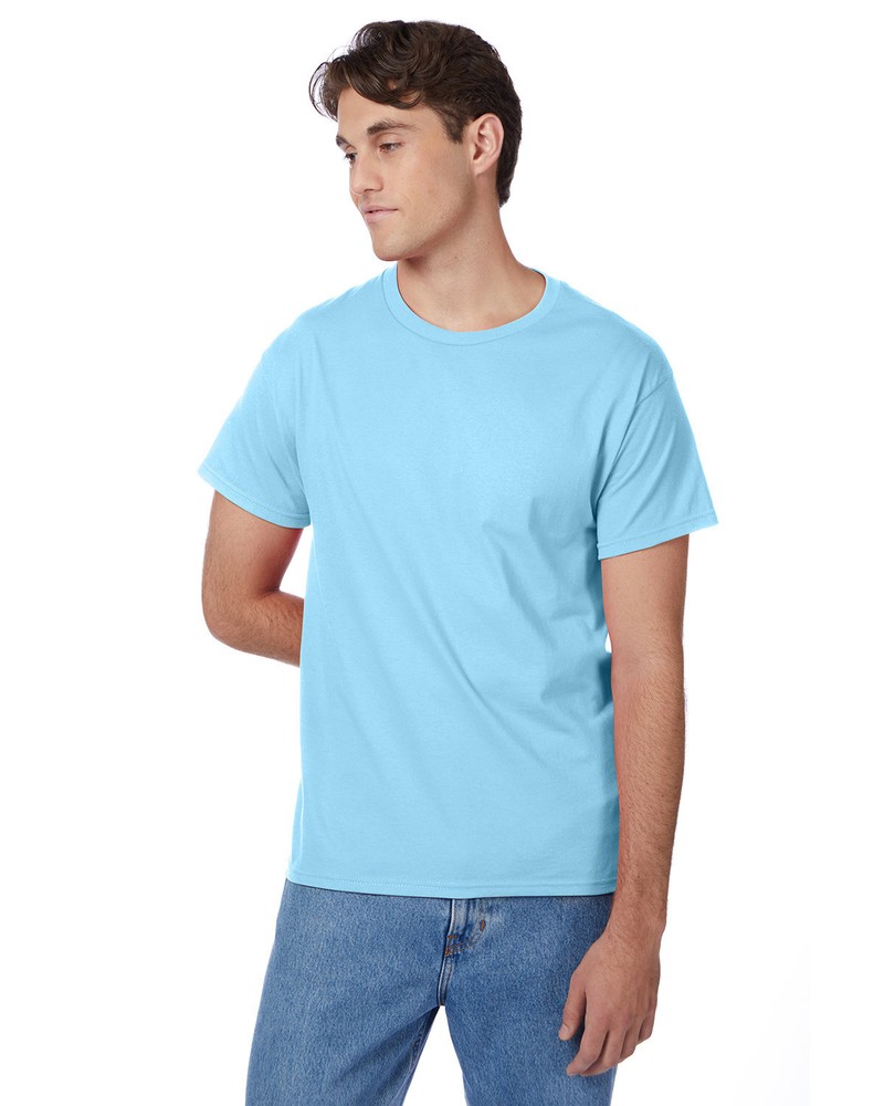 Hanes 5250T Mens Short Sleeve T Shirt Crew Neck Authentic-T Stylish Top T-Shirt