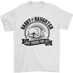 Daddy & Daughter Best Friends Fathers Day Mens T-Shirt 100% Cotton