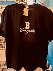 BORGATA COLLECTION “Borgata Hotel Casino Spa” T-Shirt BLACK Size L•VINTAGE 2000