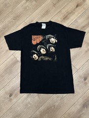 The Beatles Rubber Soul Graphic Band Tee Shirt Black | ©2013 Apple Corps | L
