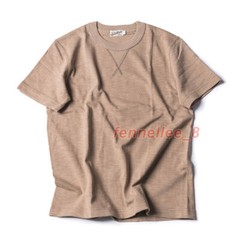 NON STOCK Heavy Gusset T-Shirts Athletic Mens USA Cotton Tee Shirt Solid Color