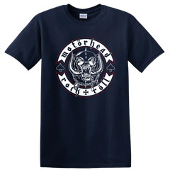 Motorged Rock Metal Music T Shirt Skull Graphic Heavy Duty Band Tee