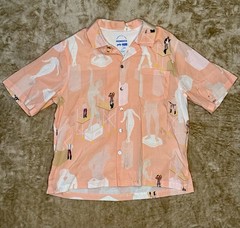 Rare TOM of FINLAND x Amit HOMOCO Top Men’s XS Button Down Shirt LGBTQ Gay Queer