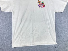 Hanes San Antonio Fiesta Clambake T-Shirt Mens L White Cotton 2003 Vintage
