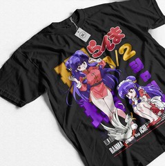 Shampoo Rumiko T-shirt Takahashi Ranma 1 2 Girl Kawaii Funny Anime Tee All Size