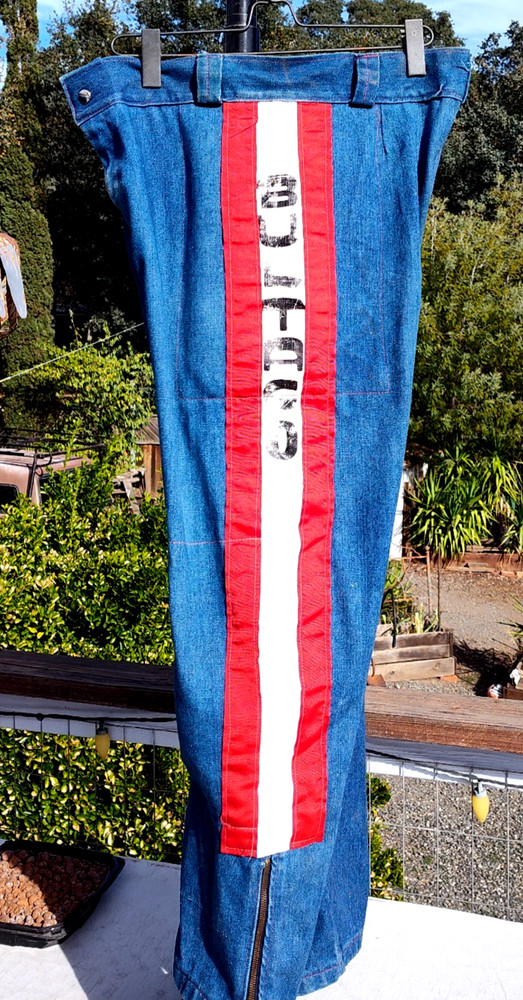VTG Bultaco Motocross Pants padded 70s Racing 36 x 29