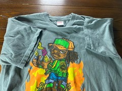 Supreme T-Shirt Men’s Small Molotov SS19 Dark Sage Size Men’s Medium Made USA
