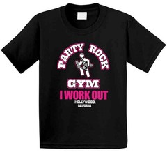 Party Rock Gym I Work Out Cotton Unisex T Shirt