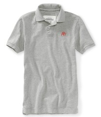 NWT Aero Aeropostale A87 Logo Solid Piqué Polo Tee T Shirt M, L, XL, XXL, XXXL