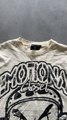 Mixed Emotion Men’s Graphic Print Crew Neck Short Sleeve Logo T-Shirt, S