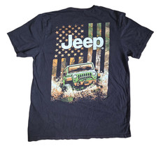 JedCo Jeep Freedom Outdoors Crew Neck Black Short-Sleeve Medium T-Shirt