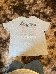 The Rolling Stones 1975 US Tour T-Shirt Gray, woman’s xxxL or men’s L