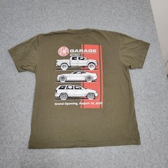 SEMA Garage Detroit Shirt Mens Large Grand Opening 2022 Automotive Graphic Tee