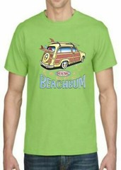 Adult DryBlend® T-Shirt – ( BEACHBUM- HOT ROD / WOODIE)