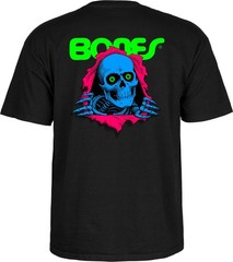 Powell Peralta BONES RIPPER Skateboard T Shirt BLACKLIGHT