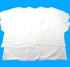 Hanes ComfortBlend Mens White T-Shirts size XL Lot Of 4 Crew Neck Short Sleeve