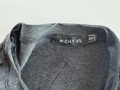 Rare MDNT 45 Cyberpunk Asymmetrical Long Sleeve Top Streetwear Size S/M