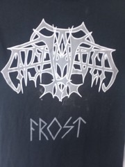 Enslaved Band T.Shirt 2013 20th Anniversary Of The Frost Album Black Size Small