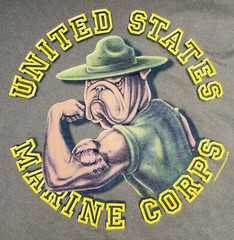 Alstyle Apparel 2006 Armed Forces Marine Corps & Coast Guard Shirts; XL