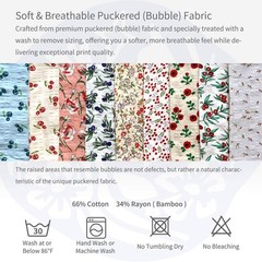 2Pcs 21″x21″ Cotton Bandanas for Women, Super Soft Textured Fabric, Kerchief,…