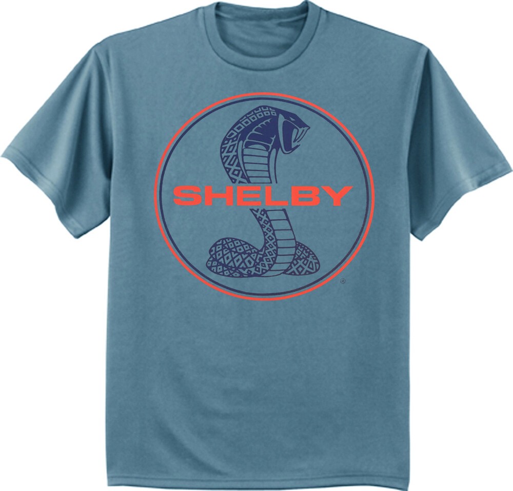 Shelby T-shirt Men’s Graphic Tee Ford Mustang Cobra Muscle Car GT500 Decal