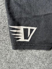 Villager Clothing Trucking Mens Medium T-Shirt Top Graphic Print Logo Black Grey