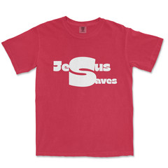 Jesus Saves Shirt Christian Shirts for Men Graphic Jesus Shirts For Men