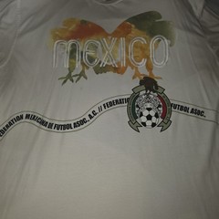 Vintage Nike Mexico BRS Tee Size XXL Blue Ribbon Sports 3D Mexican Football RARE