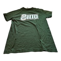 Ohio Bobcats Green Tshirt Mens Small Ultra Cotton