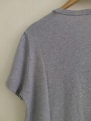 Polo Ralph Lauren Mens T Shirt Size Medium Logo Letter Design Grey 100% Cotton