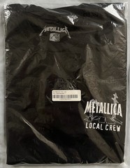Metallica Black Box 5th Member Exclusive Load Stage Local Crew Graphic Tee Large