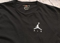 Jordan Tshirt Mens Medium Black Jumpman Air Logo Short Sleeve Standard Fit