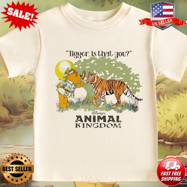 Tigger is that you Animal Kingdom Cartoon Adult T-Shirt NEW Sizes S-5XL