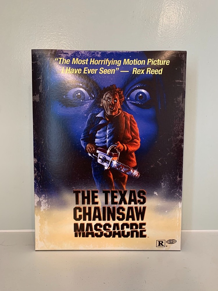 Fright Rags Texas Chainsaw Massacre VHS Video Series Box Set T-Shirt Size S