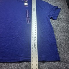 GAP Mens XXL Blue Slub Cotton Pocket T-Shirt Short Sleeve New With Tags