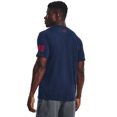 Under Armour Men’s Freedom Logo T-Shirt Academy Red Medium