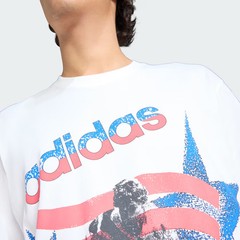 adidas men Archive Soccer Stars Graphic Tee